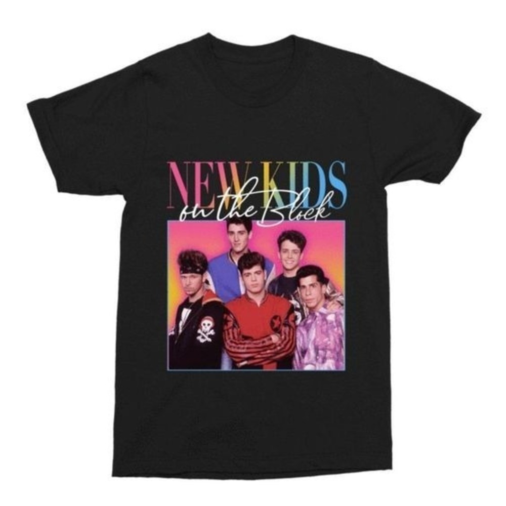 New Kids On The Block Boy Band T-Shirt, Graphics Unisex Shirt